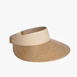 Eric Javits Champ II Visor Gold Sand Squishee UPF 50+